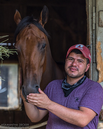 Oscar Guerrero with Mysaria