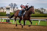 Sierra Leone training at Keeneland, April 2024