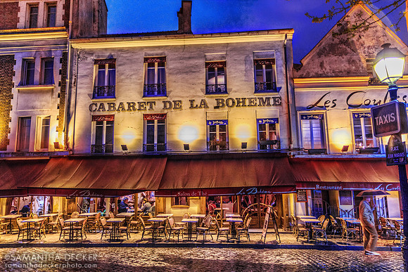 Cabaret de la Bohème, Montmartre, Paris, 2012