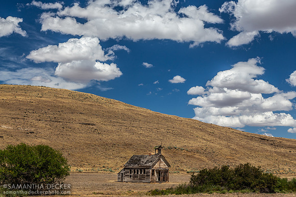 Eight Mile Schoolhouse in Japanese Hollow, OR