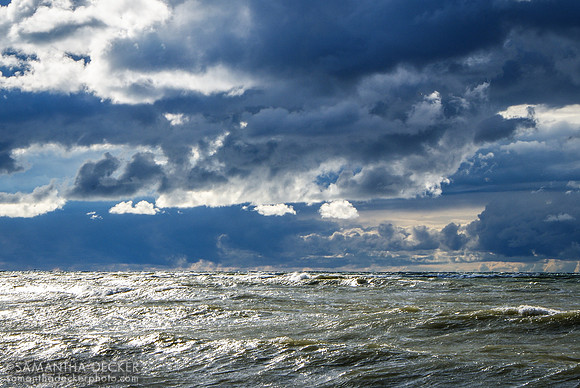 Dramatic Skies Over Lake Ontario, Oswego, NY, 2009