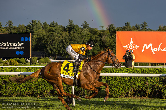 Carson's Run wins the Saratoga Derby