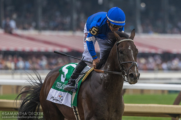 Sovereignty wins the Grade II Jim Dandy Stakes