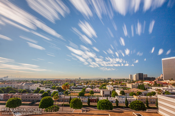 View of Los Angeles from the Beverly Hilton, 2012