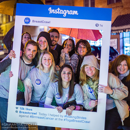 Brrrrreast Cancer Bar Crawl in Saratoga