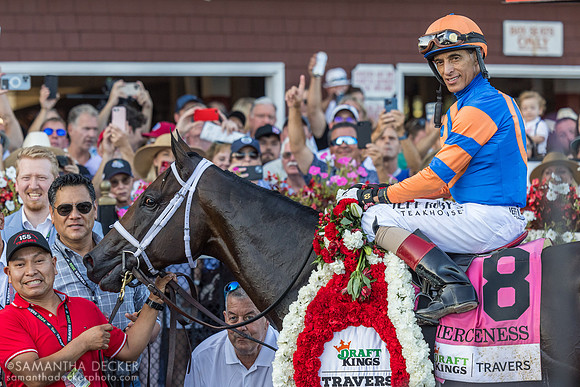 Fierceness in the winner's circle