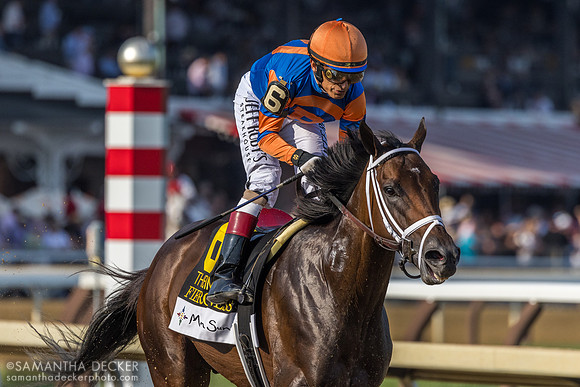 Fierceness wins the Jim Dandy S.