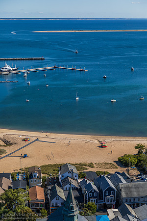 View from Pilgrim Monument, Provincetown, MA