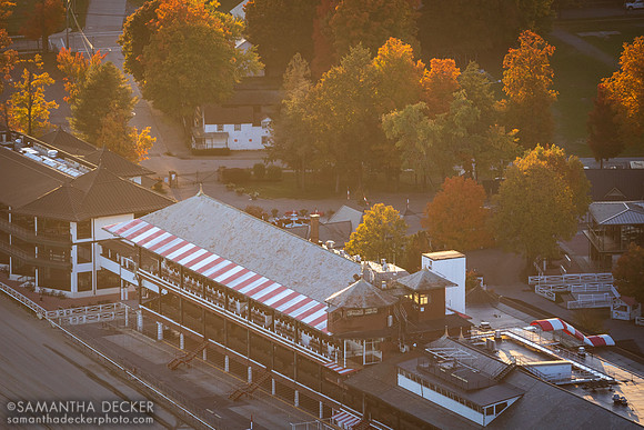 Saratoga Race Course from Above, 2022
