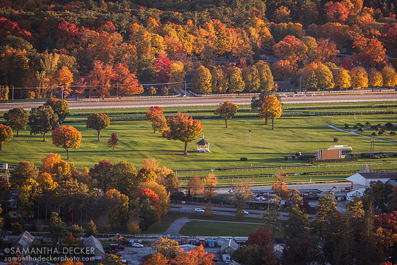 Saratoga Race Course from Above, 2022