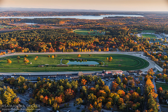 Saratoga Race Course from Above, 2022