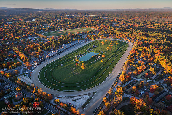 Saratoga Race Course from Above, 2022