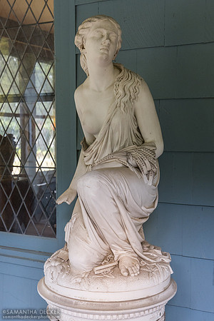 Sculpture outside West House, 2025