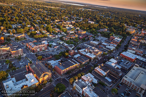 Flying Over Saratoga