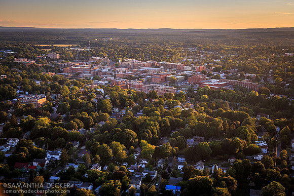 Looking Toward Downtown Saratoga
