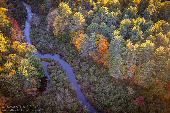 Kayderosseras Creek, Greenfield, NY, 2022
