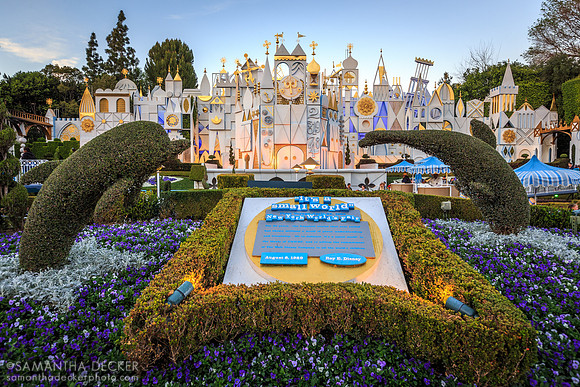 it's a small world, Disneyland, California