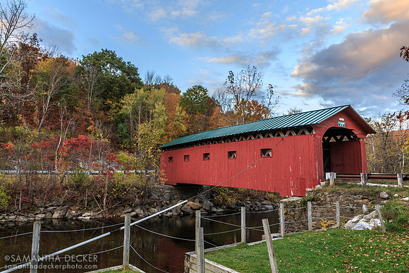 Covered bridge in Arlington, 2014