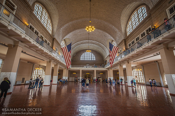 Ellis Island Registration Room, New York City