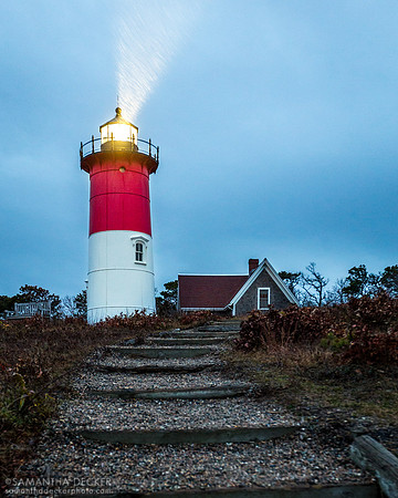 Nauset Light in the Rain, 2016