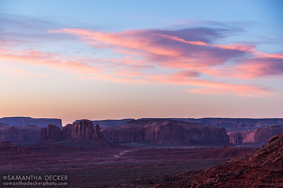 Pre Dawn Twilight, Monument Valley