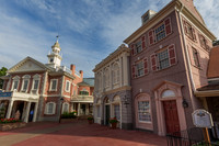 Liberty Square in the Morning, Magic Kingdom