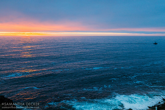 The First Sunrise in North America