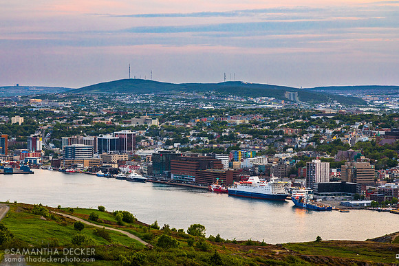 St. John's, Newfoundland from Signal Hill
