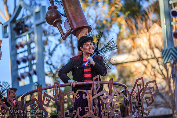 Chimney Sweep in the Soundsational Parade, Disneyland, CA