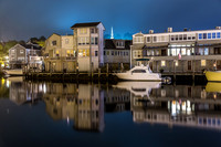 Mystic River at Night II