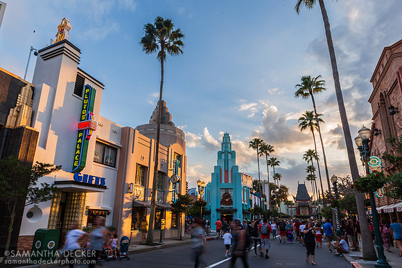 Sunset on Hollywood Blvd., 2019