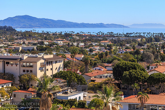 View from the Santa Barbara Courthouse, 2016