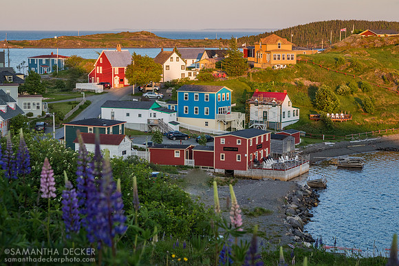 Looking Down at Trinity, Newfoundland