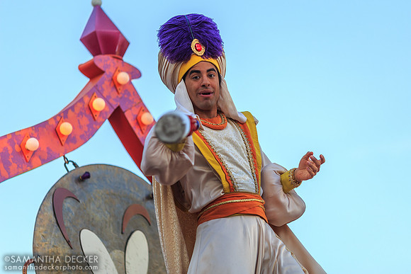 Aladdin in the Soundsational Parade, Disneyland, CA