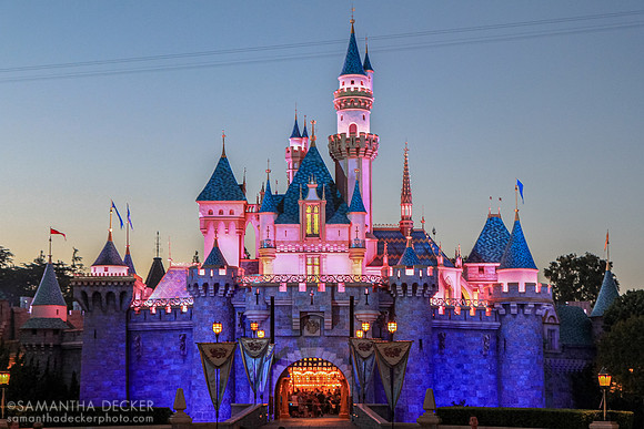Sleeping Beauty Castle at Disneyland