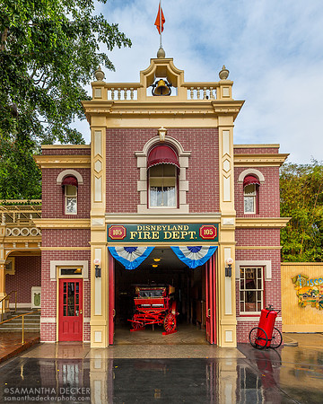 Disneyland Fire Dept, Disneyland, California