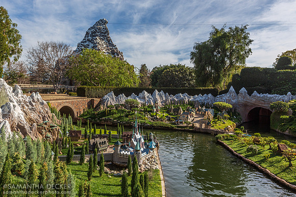 Riding the Casey Jr. Circus Train, Disneyland, CA