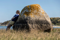 Self-Portrait at Weeset Point, East Orleans, MA