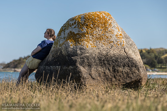 Self-Portrait at Weeset Point, East Orleans, MA