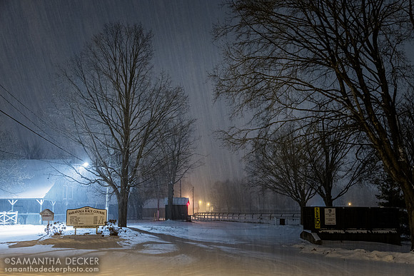 Oklahoma Track in winter, 2025