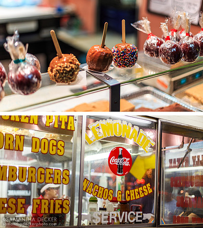Food at the Saratoga County Fair