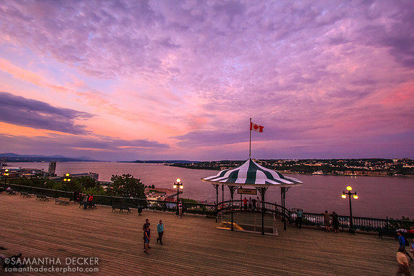 View from Château Frontenac, Québec City