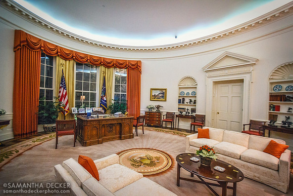 Oval Office, Ronald Reagan Presidential Library, Simi Valley, CA