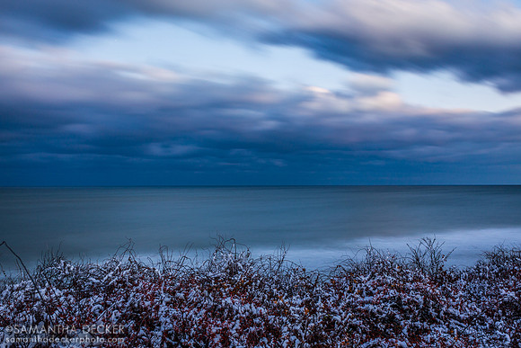 The Dark and Desolate Ocean, Nauset Light Beach, Eastham, Cape Cod