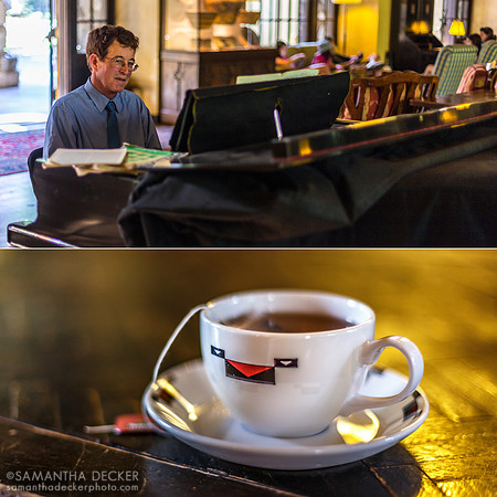 Ahwahnee Tea Time Diptych, Yosemite National Park