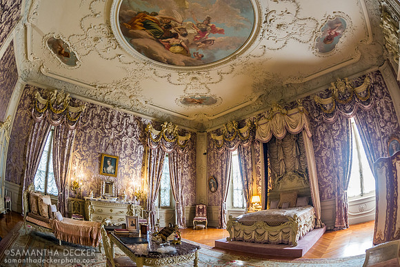 Alva's Bedroom, Marble House, Newport, RI