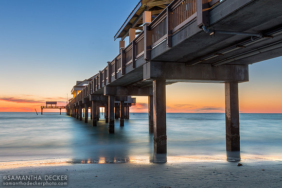 Sunset at Pier 60 in Clearwater Beach, 2019