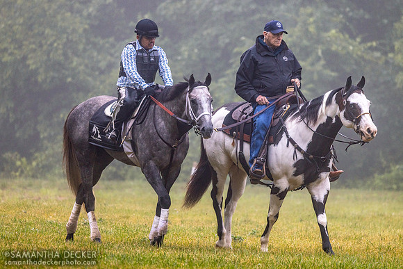 D. Wayne Lukas with Seize the Grey, 2024