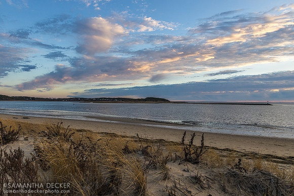 Last sunset of 2024 at Mayo Beach, Wellfleet, MA