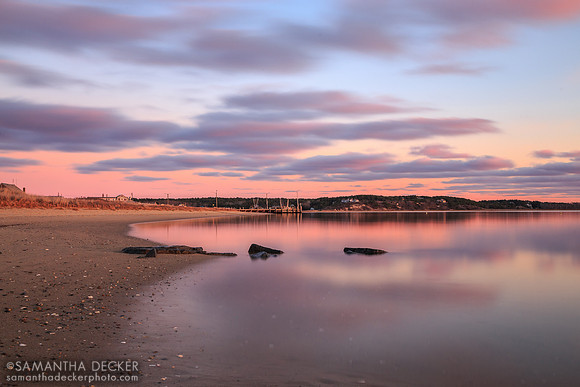 Wellfleet, MA at Dusk